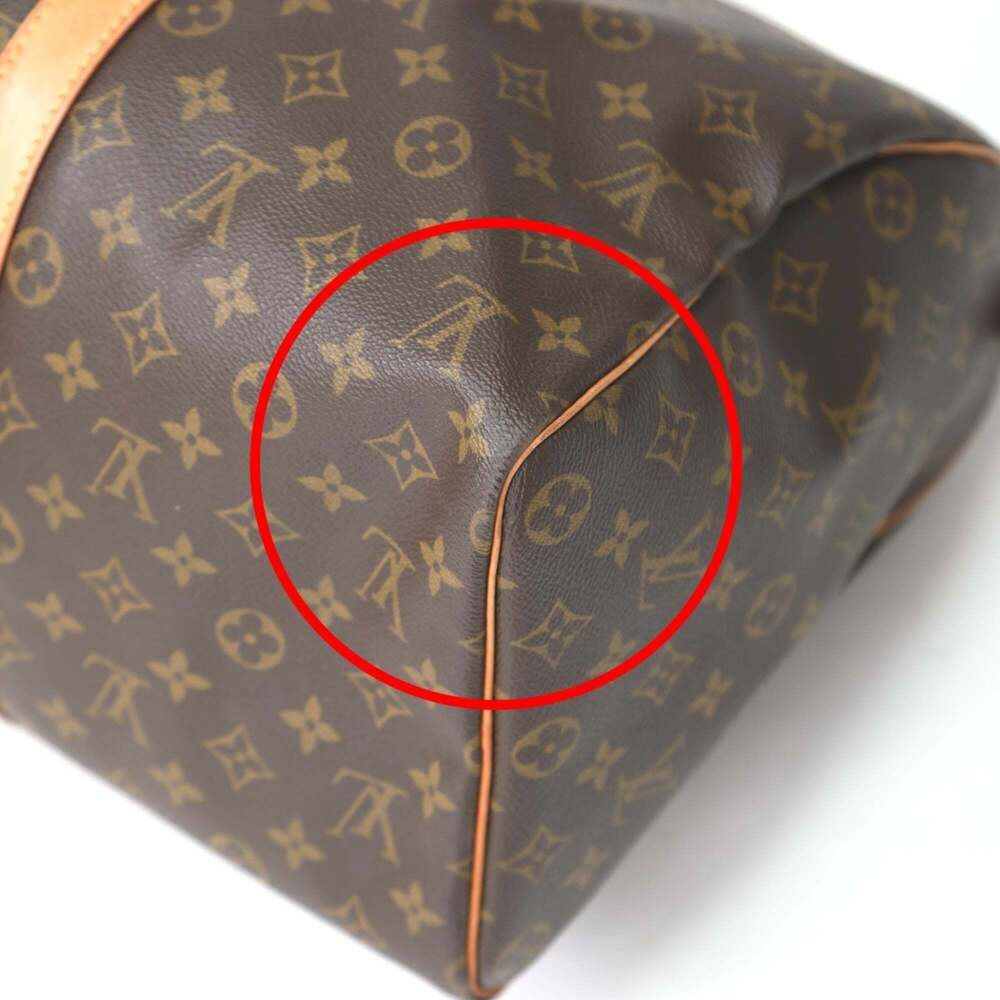 LOUIS VUITTON Brown Monogram Canvas Keepall 45 Boston Bag - Picture 9 of 15